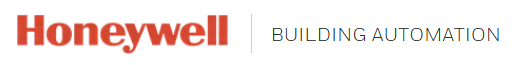 Honeywell Building Automation logo - clean professional brand logo with bold red Honeywell text and blue Building Automation subtitle representing trusted industrial automation and building management systems